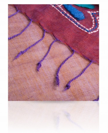 Палантин Женский ZW.EMB/PINK